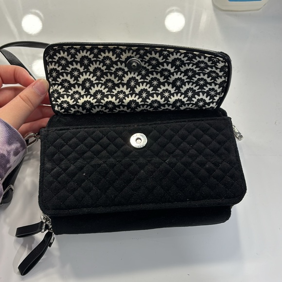 Black Velvet Vera Bradley clutch/wallet - Picture 2 of 8